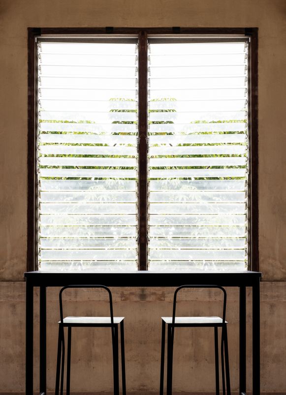 Louvre Window Installation